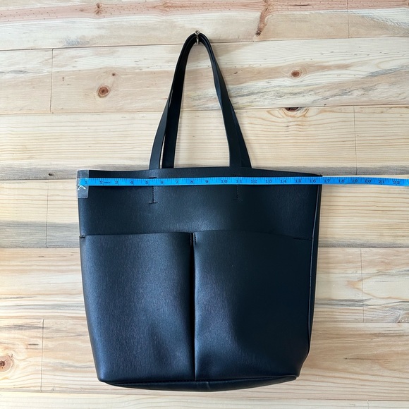 Neiman Marcus Black Leather Tote - Picture 5 of 7